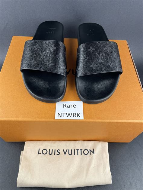 Louis Vuitton Waterfront Mule Monogram Eclipse.